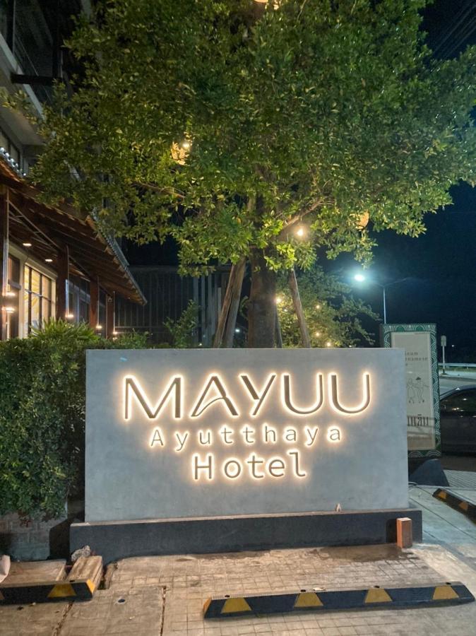 Mayuu Ayutthaya Hotel Ban Ko Rian Buitenkant foto